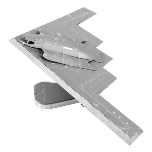 Metal Earth IconX: B-2A Spirit Stealth Bomber 3D Metal Model Plane Building Kit