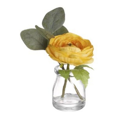 Allstate Floral Ranunculus In Glass Vase
