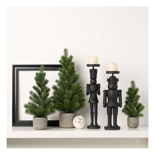 Allstate Floral Nutcracker Candleholder