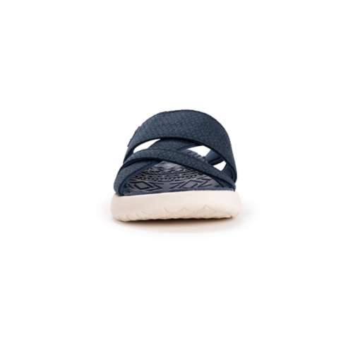 Women's Muk Luks Sassy Cross-Over Slide Sandals