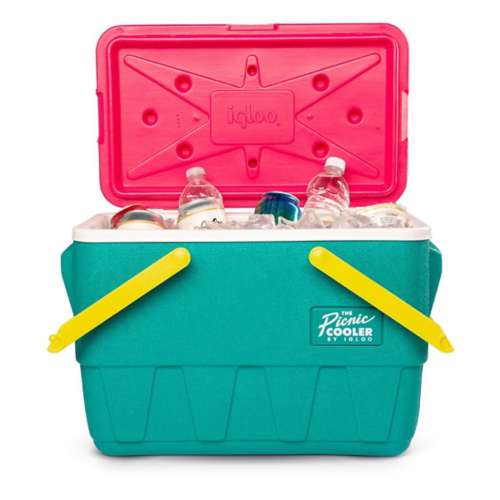 Igloo Retro Picnic Basket 25 Qt Cooler
