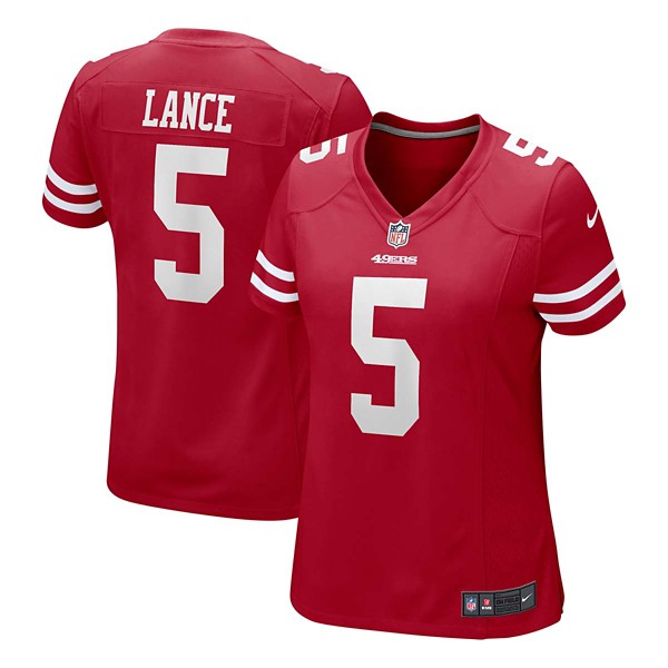 Nike Women's San Francisco 49ers Trey Lance #5 Game Jersey product image