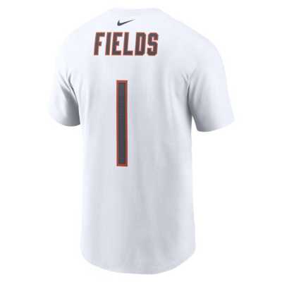 Chicago Football Navy T-Shirt , JUSTIN FIELDS #1 Bears, Tee