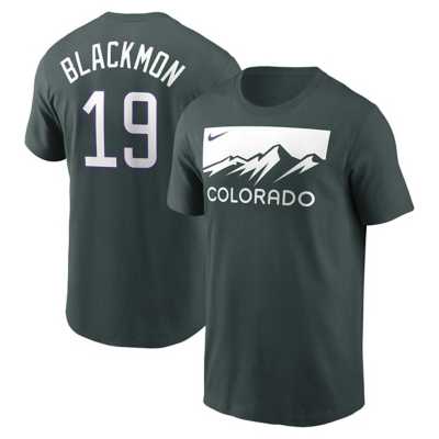 Men's Colorado Rockies #19 Charlie Blackmon Green 2022 City