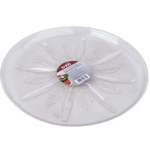 Bond 16 in Plastic Plant Saucer Clear