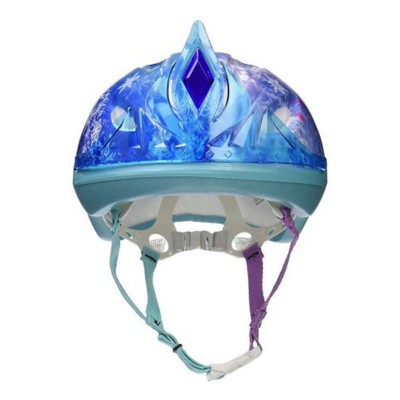 frozen bicycle helmet