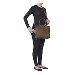 Gun Tote'n Mamas Concealed Carry Distressed Leather Tote Purse - Thumbnail 8 of 9