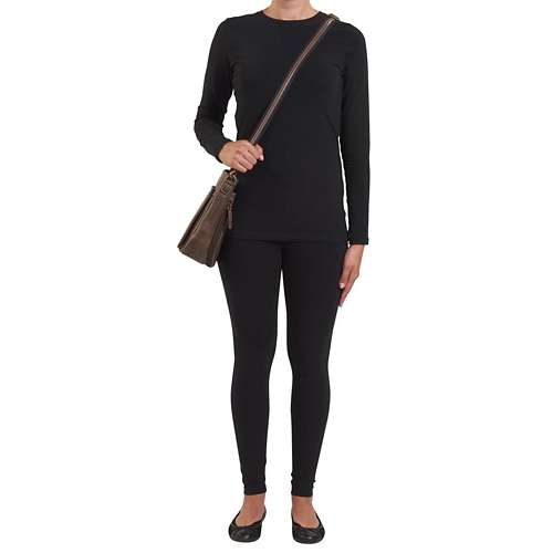 GTM Distressed Leather Slim XBody RFID Purse Concealed Carry