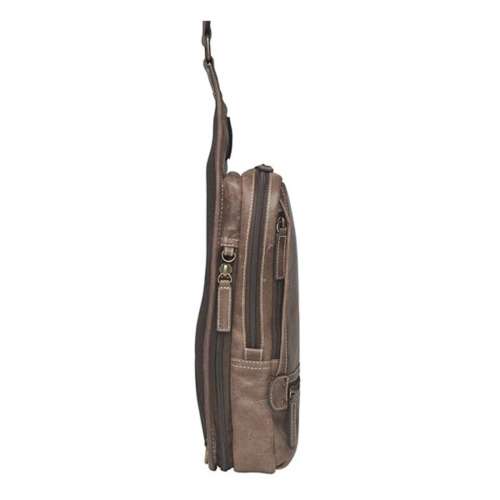 Gun Tote'n Mamas Buffalo Leather Sling Backpack