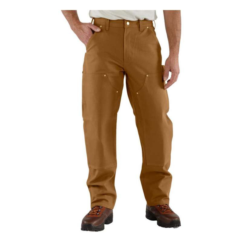 Men's Carhartt Firm Duck DoubleFront Work Dungaree Pants