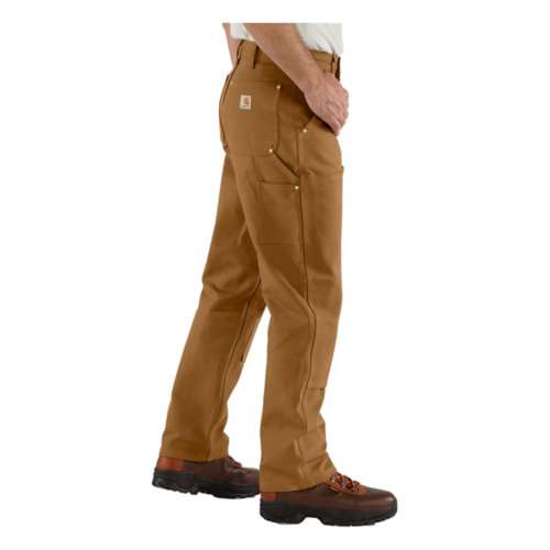 Men's Carhartt Firm Duck Double-Front Dungaree Cargo Work Pants