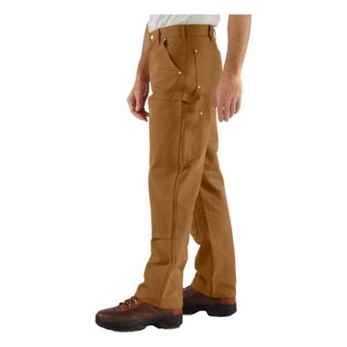 Men's Carhartt Firm Duck Double-Front Dungaree Cargo Work Pants