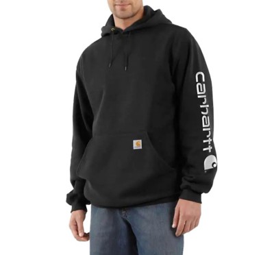 Men's Carhartt Loose Fit Midweight Logo Sleeve Graphic Hoodie