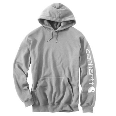 carhartt logo sleeve hoodie