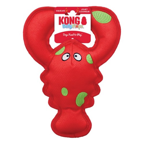 KONG Belly Flop Oceanic Creatures Dog Toy