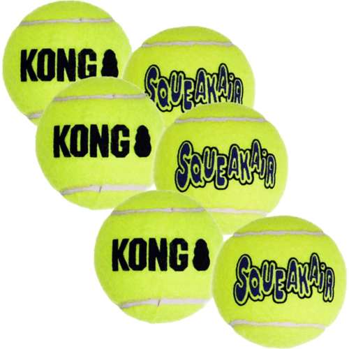 Kong Squeakair Balls Medium 6 Pack