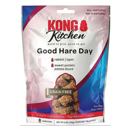 KONG Kitchen Good Hare Day Dog Treat