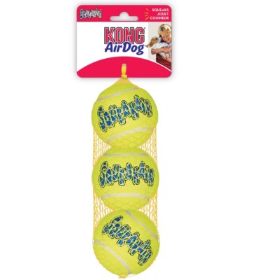 KONG SqueakAir Ball Dog Toy 3-Pack