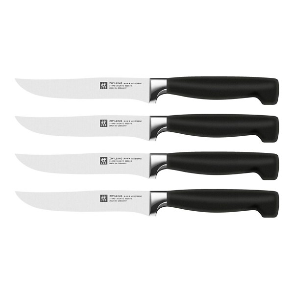 ZWILLING Four Star 4 Piece Steak Knife Set Kitchen Knife