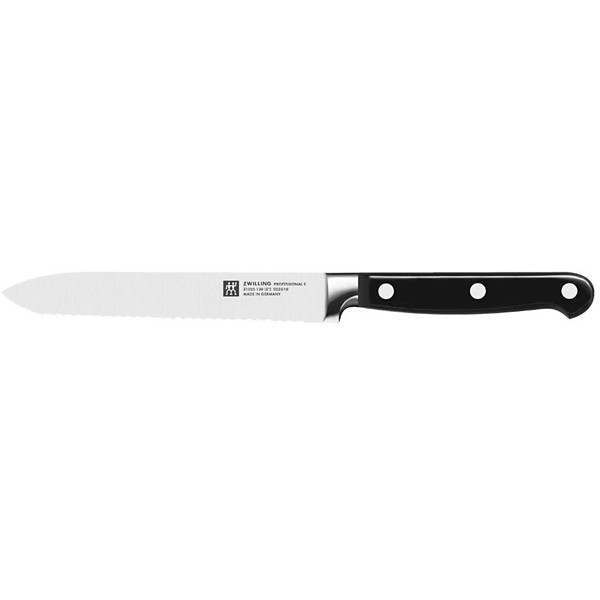 ZWILLING S 5 Inch Serrated Edge Utility Kitchen Knife