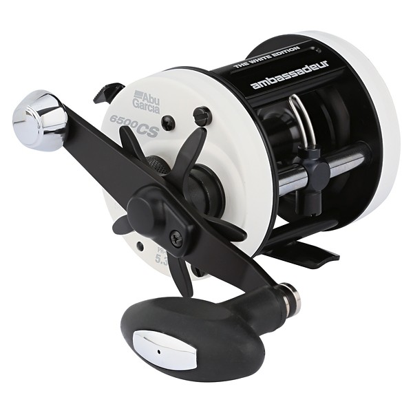 ABU GARCIA Ambassadeur Rocket Pro Casting White Edition Fishing Baitcast Reel Right Hand Retrieve