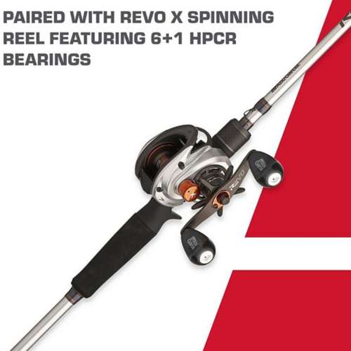 Abu Garcia 7' Revo' X Fishing Rod and Reel Baitcast Combo 