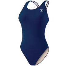 Women's TYR Solid Max Back Suit One Piece Swimsuit