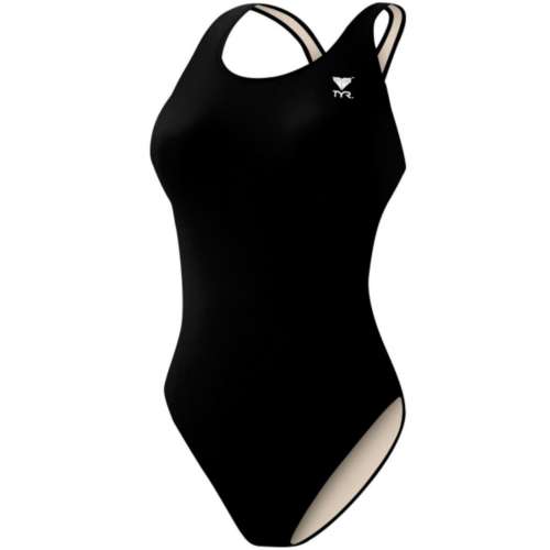 Women's TYR Solid Max Back Suit One Piece Swimsuit
