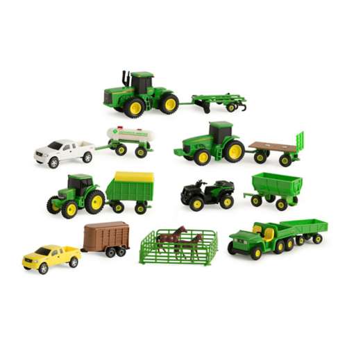 John Deere 20 Piece Farm Toy Set