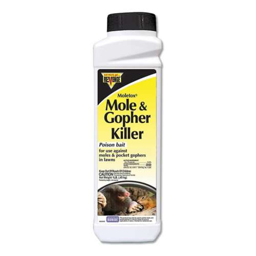 Bonide Moletox II Toxic Bait Granules For Gophers and Moles 1 lb