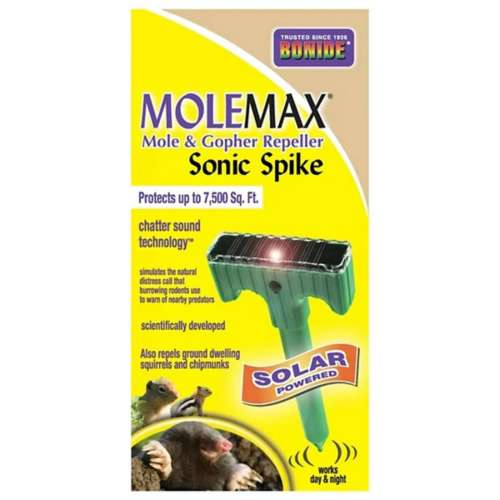 Bonide MoleMax Mole & Gopher Repeller Sonic Spike