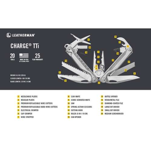 Leatherman Charge Plus TTI