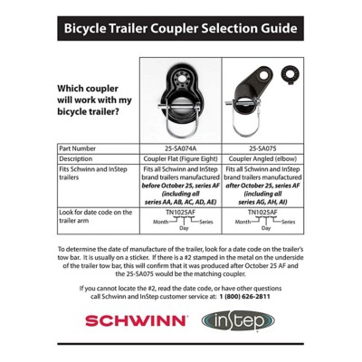 bike trailer coupler