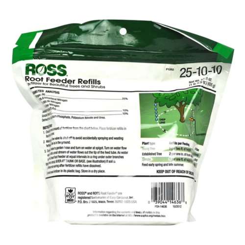 Ross AcidLoving Plants 251010 Root Feeder Fertilizer Refills 36 ct