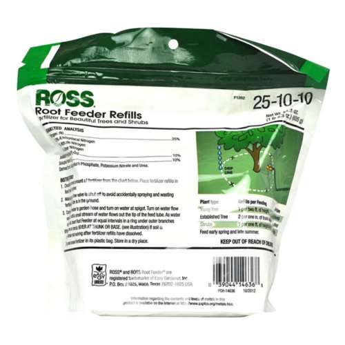 Ross Acid-Loving Plants 25-10-10 Root Feeder Fertilizer Refills 36 ct