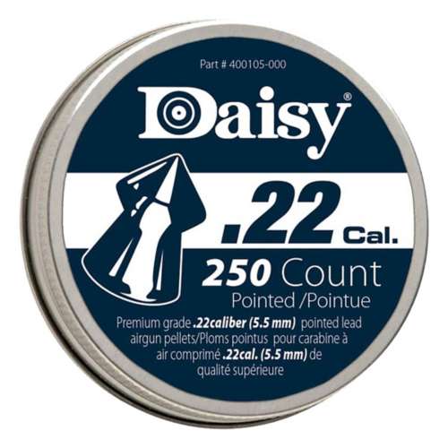 Daisy PrecisionMax 250 Count .22 Caliber Pointed Field Pellets