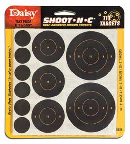 Daisy Shoot-N-C Self Adhesive Targets