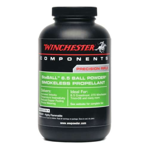 Winchester StaBALL 6.5 Precision Rifle Ball Powder Smokeless Propellant