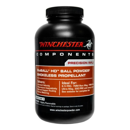 Winchester StaBALL HD Precision Rifle Reloading Powder 1lb