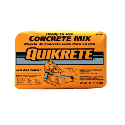 Quikrete Ready-To-Use Concrete Mix 40 lb