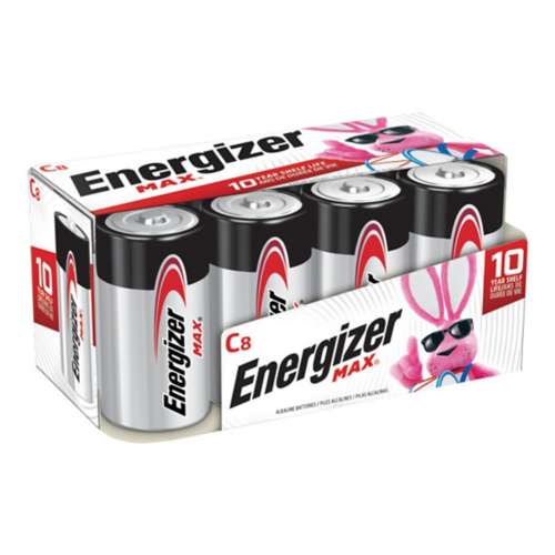 Energizer MAX Alkaline C Battery 8-Pack