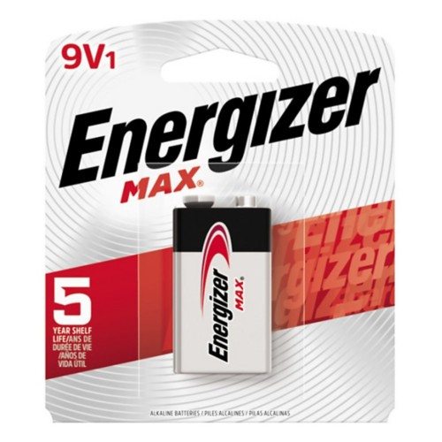 Energizer MAX 9V Batteries - Primary Image