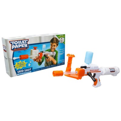 toilet paper gun toy