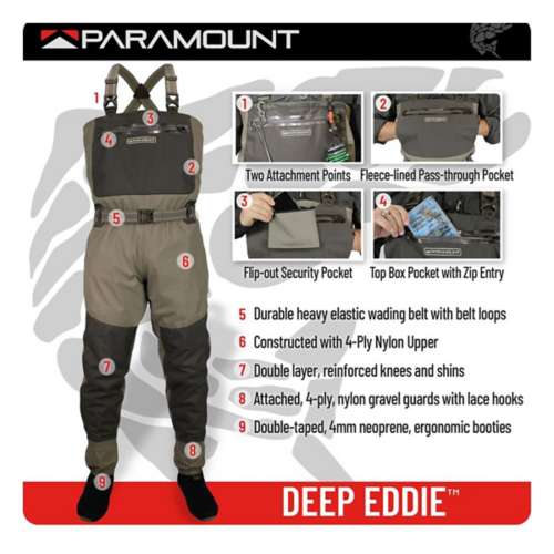 Men's Paramount Outdoors Deep Eddy Breathable Waders