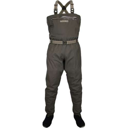 Paramount Outdoors Stonefly Breathable Fishing Chest Waders Men's (Color: Elk, Size: L)