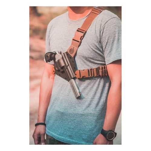Gunfighters Inc. Kenai Chest Holster for S&W XFrame
