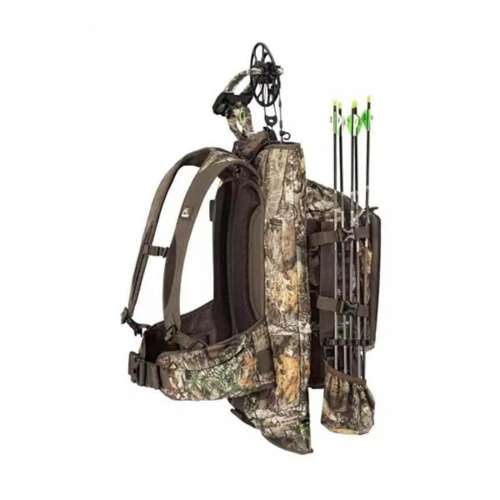 Hunting backpack that store holds bow