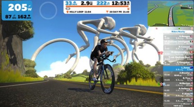 zwift virtual cycling