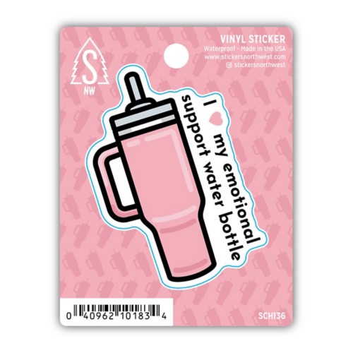 Stickers Northwest Emotional Support Bottle Sticker Sticker