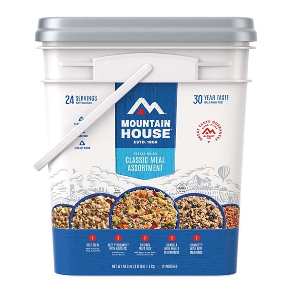 MOUNTAIN HOUSE Classic Meal Assortment Bucket